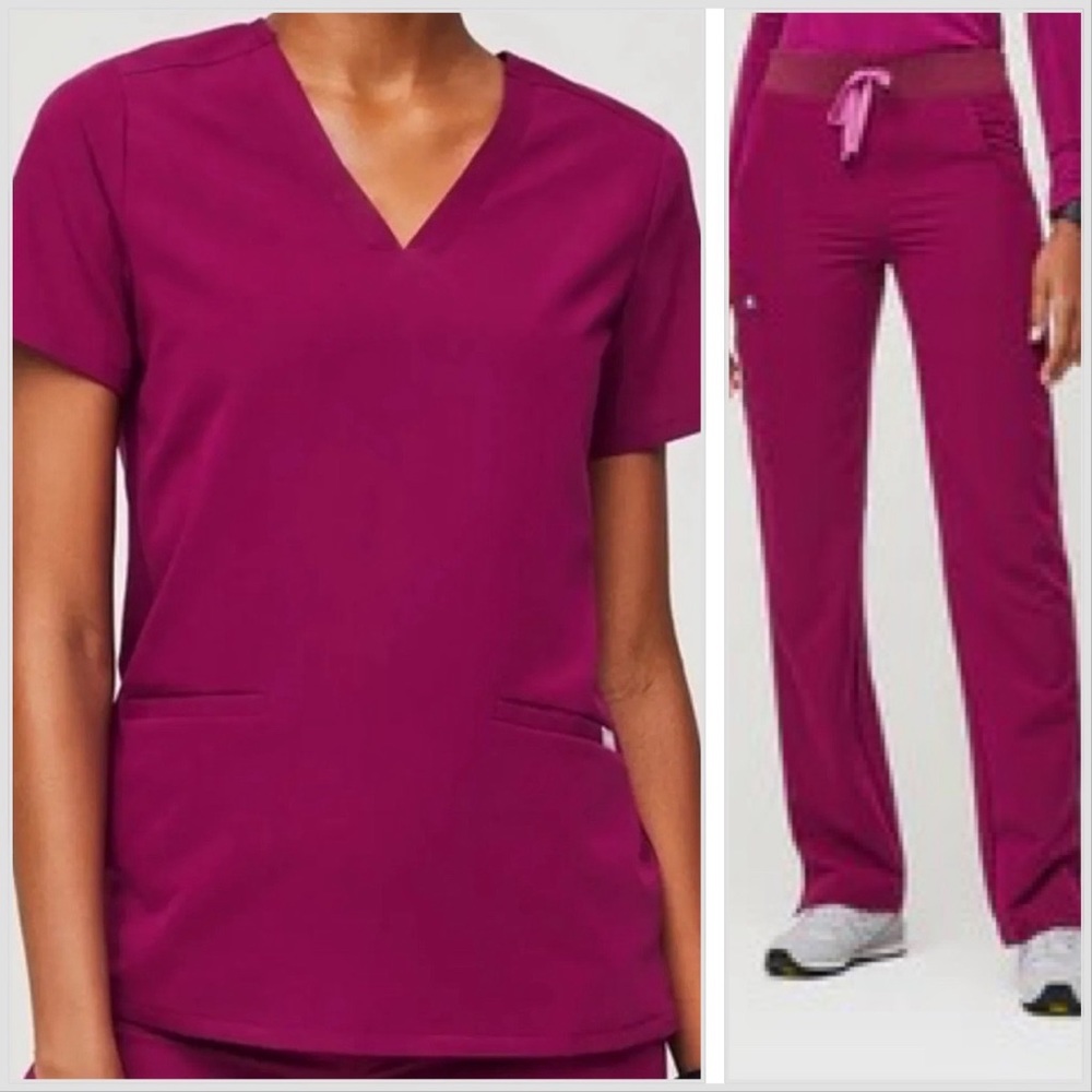Figs: limited edition magenta scrubs (small)